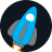 Icono de un cohete espacial. Dirige al inicio de los Tutoriales de e-Lexia.com